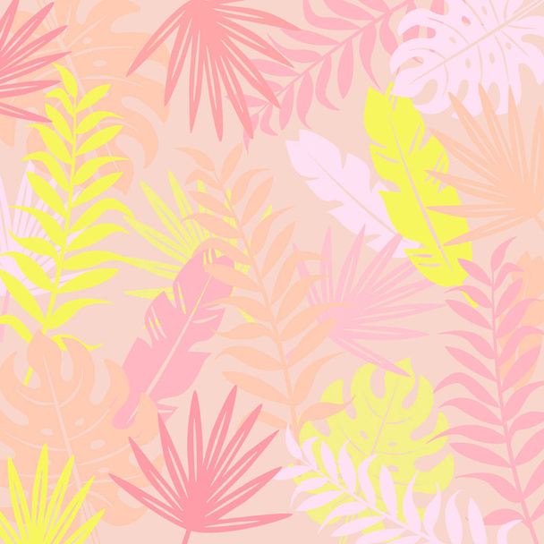 Tropical modern pattern - Διάνυσμα, εικόνα