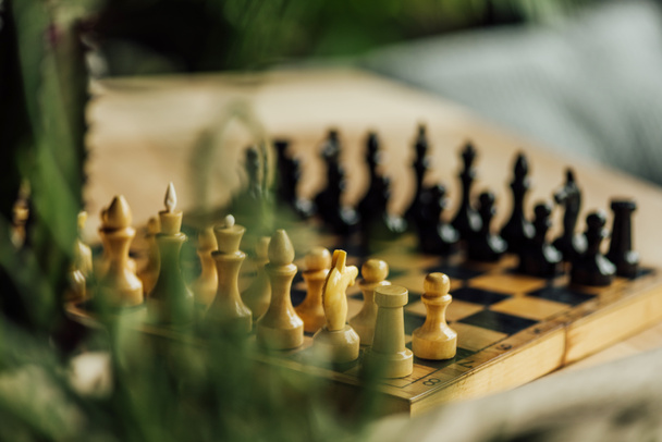 Satranç tahtası için yeni bir oyun seti - Fotoğraf, Görsel