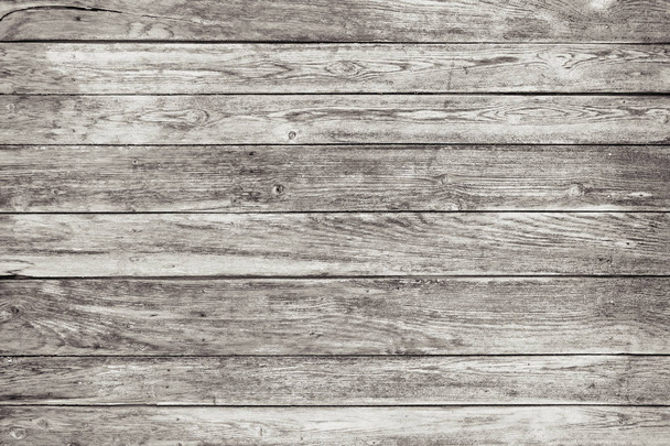 Texture of old wooden boards. Faded wood of natural color. Backg - Photo, image