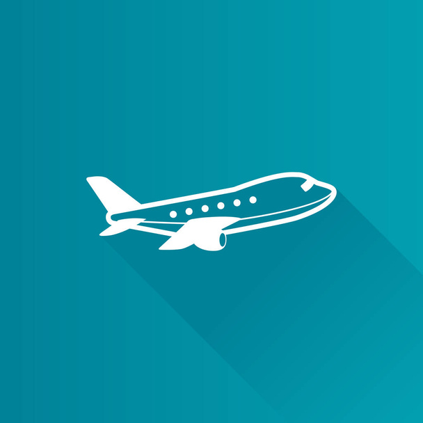 Икона метро - самолет
 - Вектор,изображение
