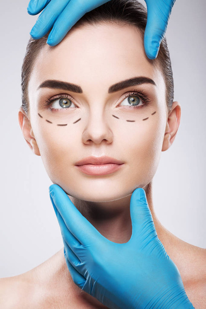 plastic surgery concept - Foto, afbeelding
