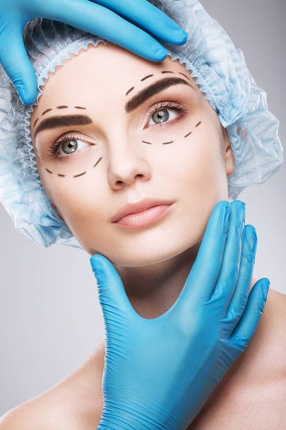 plastic surgery concept - Foto, imagen