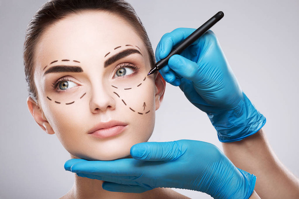 plastic surgery concept - Foto, Imagen