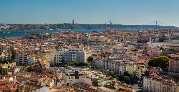 view of Lisbon Portugal. - Фото, изображение