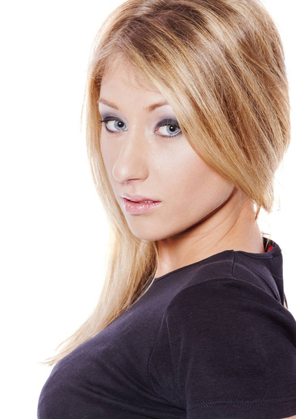 blond woman posing - Fotó, kép