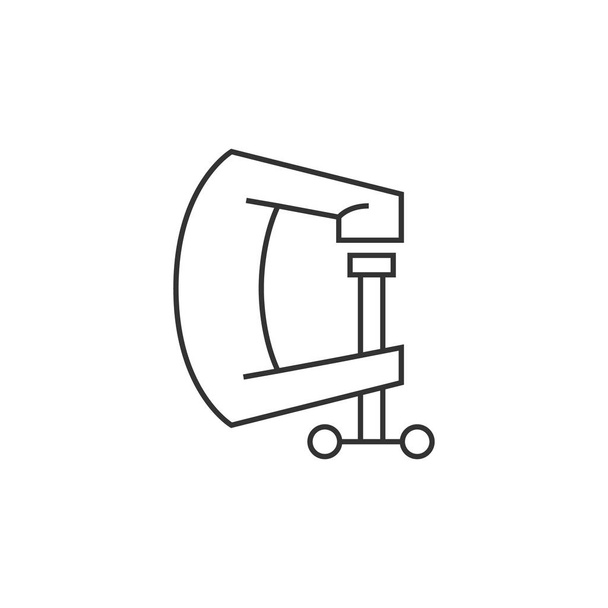 Icono del esquema - Herramienta de abrazadera
 - Vector, imagen