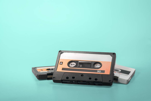 old Audio cassettes - Fotó, kép