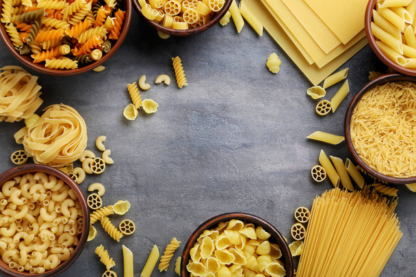 Different kinds of pasta - Photo, Image