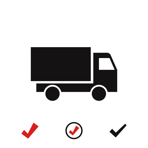 Icona del camion, vettore
 - Vettoriali, immagini