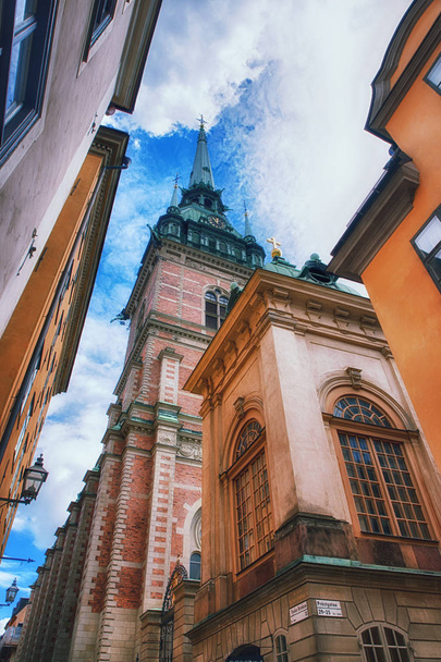 Gamla stan y la Iglesia alemana, Estocolmo
 - Foto, Imagen