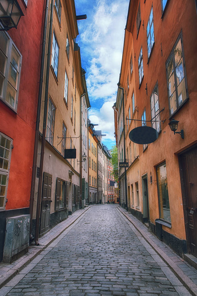 Gamla Stan a Stoccolma, Svezia
 - Foto, immagini