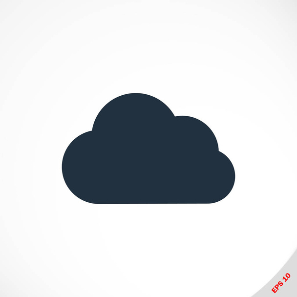 cloud icon, vector - Vector, Image