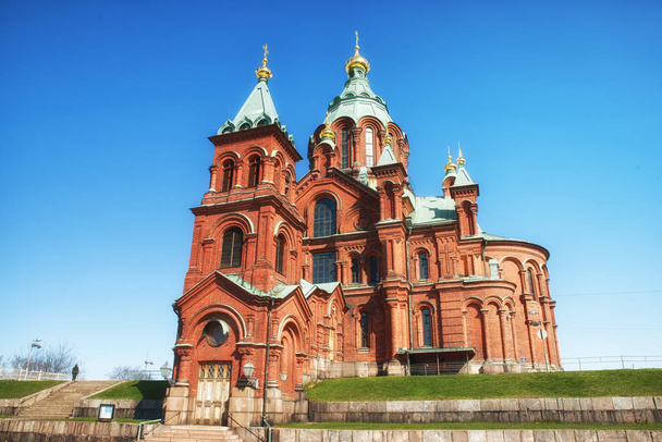 τον καθεδρικό ναό Uspenski, Ελσίνκι - Φωτογραφία, εικόνα