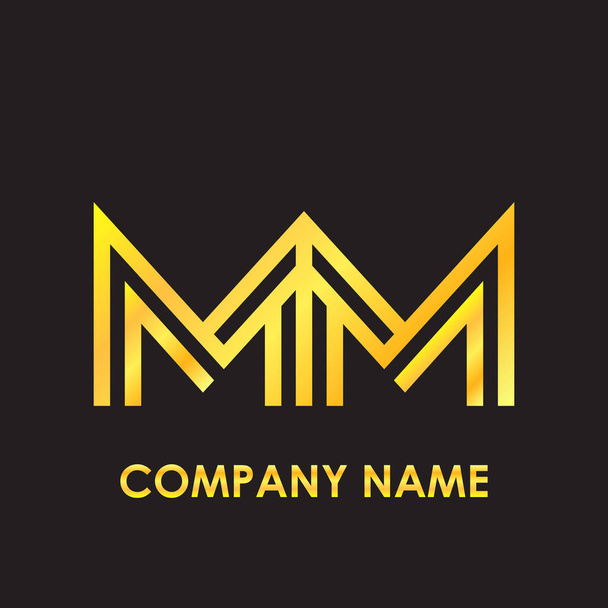 Premium Vector  Initial mm letter logo design vector template abstract letter  mm logo design