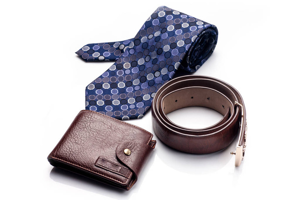 Γραβάτα, ζώνη, πορτοφόλι - Φωτογραφία, εικόνα