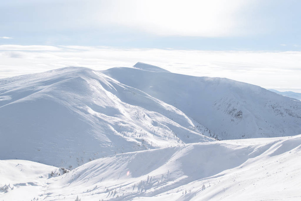 lumihuippuiset Alppivuoret
 - Valokuva, kuva