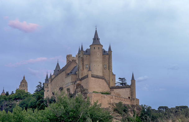 Denkmäler der Stadt Segovia, der echte Alcazar, Spanien - Foto, Bild