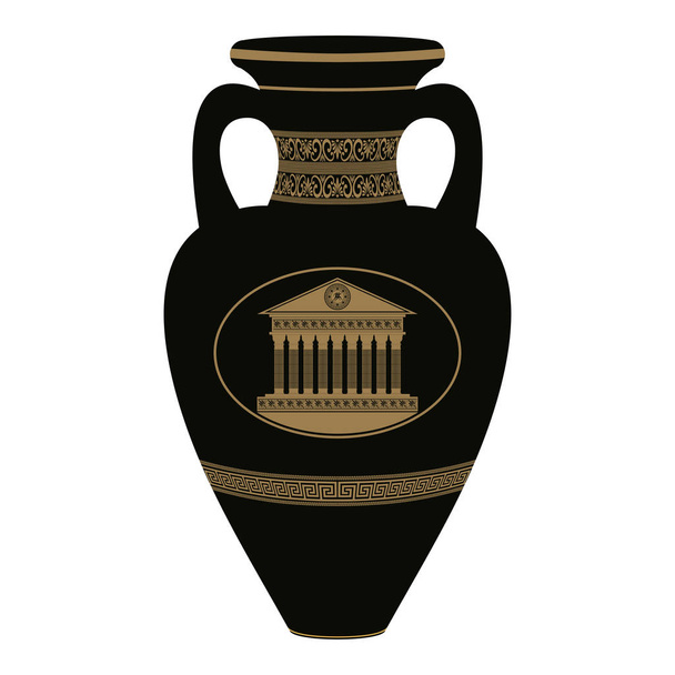Vector jarrón griego
. - Vector, Imagen