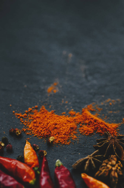 Mix Of Aromatic Spices - Foto, imagen