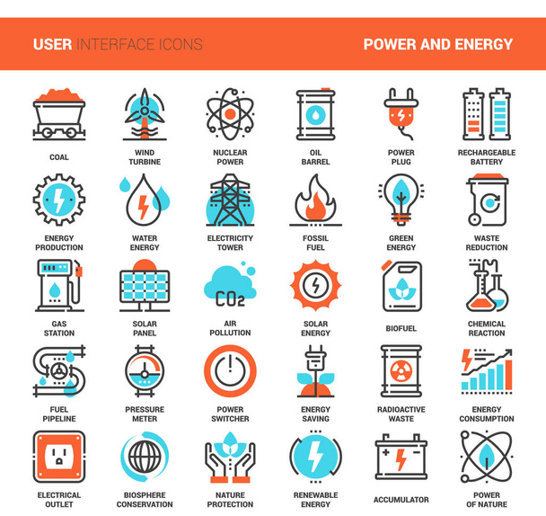 Power and Energy - Vector, Image