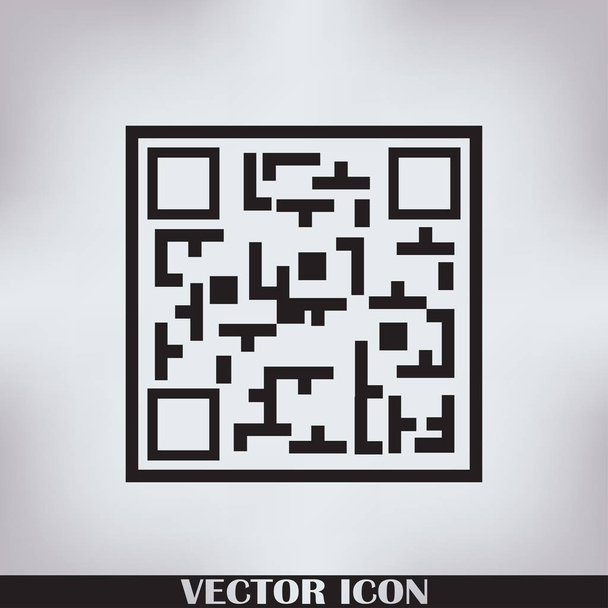 QR kód web ikon - Vektor, kép