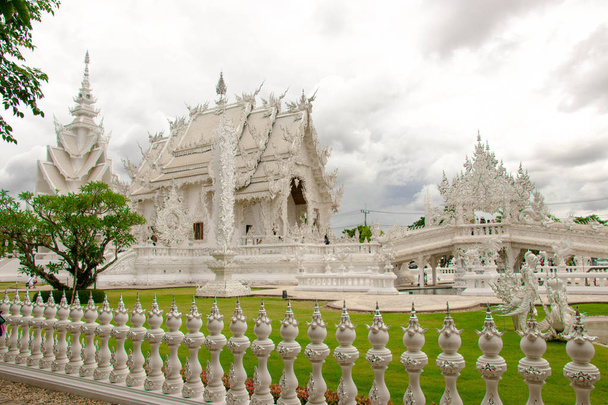 white temple thailand - Foto, Bild