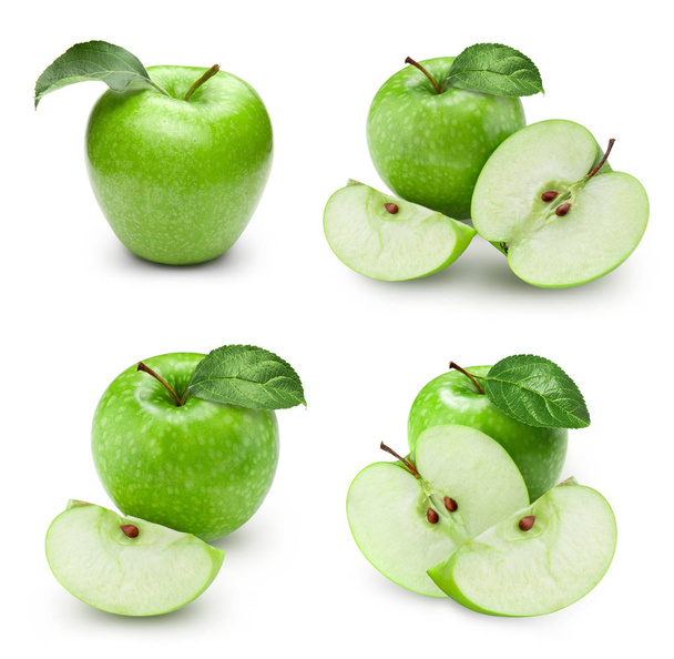 apple fruits with leaf - Foto, Bild