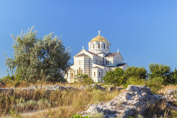 Sevastopol. Hersonissos. St. Vladimir Tapınağı - Fotoğraf, Görsel