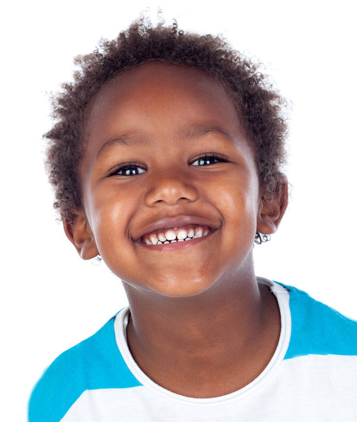 Afrikkalainen lapsi nauraa
 - Valokuva, kuva