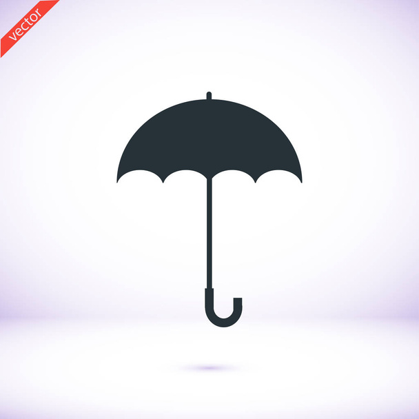 design of umbrella icon - Vector, Imagen
