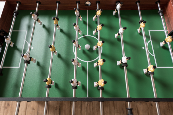 Close-up view of table football - Photo, Image