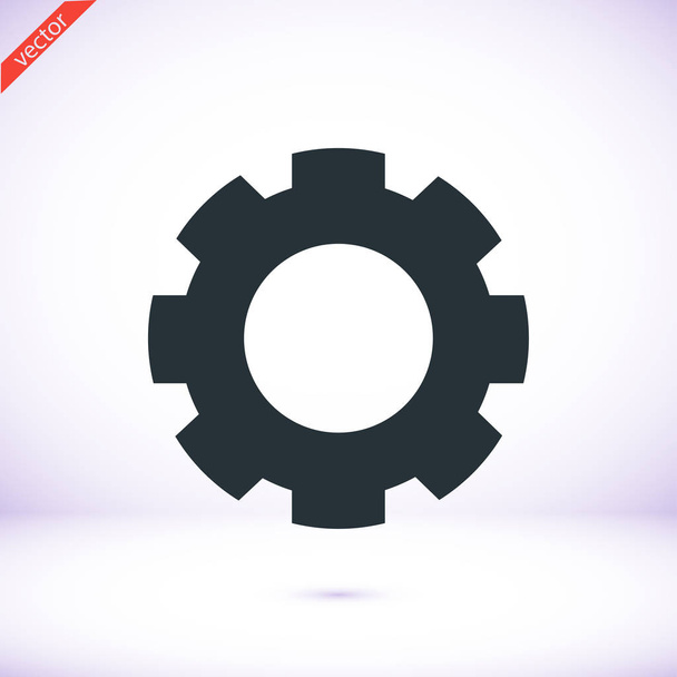gear setting icon - Vector, Image