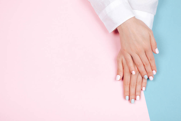 Stylish trendy female manicure - Photo, Image