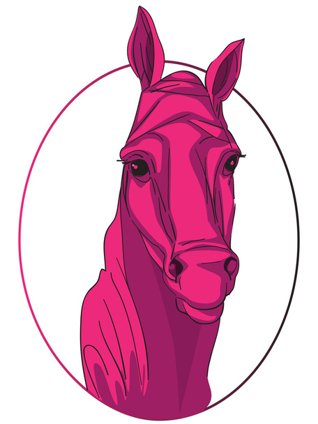 Медальон лошади
 - Фото, изображение
