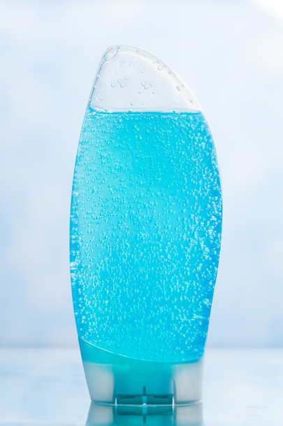 blauwe douchegel - Foto, afbeelding