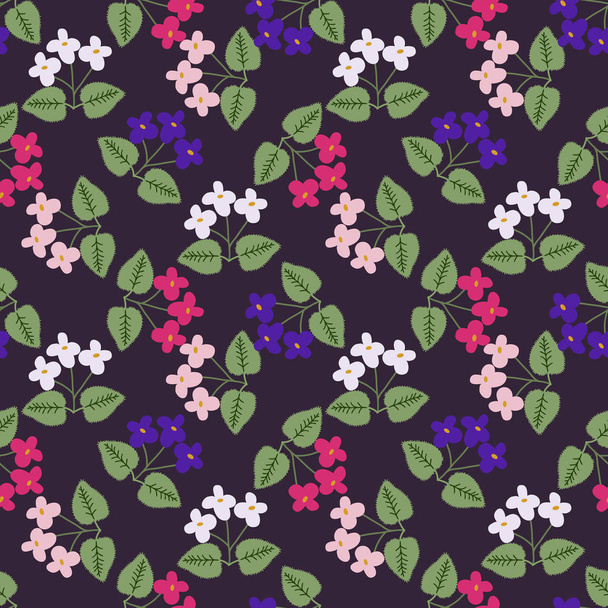 Seamless floral pattern - Vektor, kép