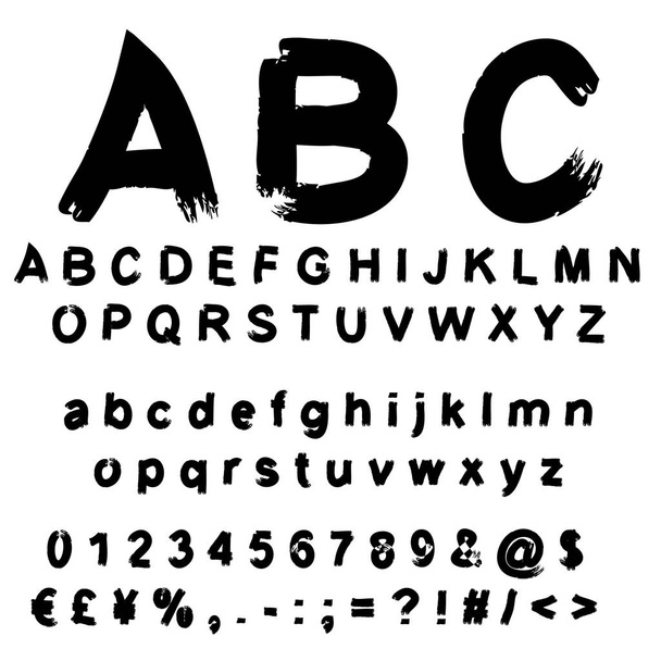 черный рукописный шрифт на белом
 - Фото, изображение