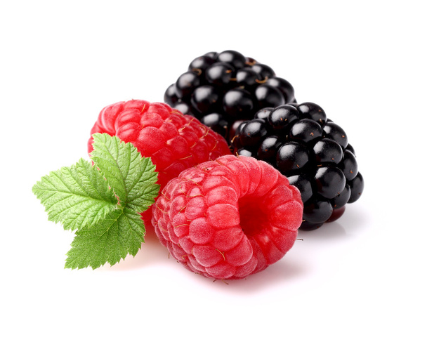 Raspberry with blackberry - Foto, Bild