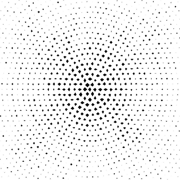 Félárnyék pontozott háttér. Hatása vektor félárnyékminta. Torz pontok elszigetelt fehér background. - Vektor, kép
