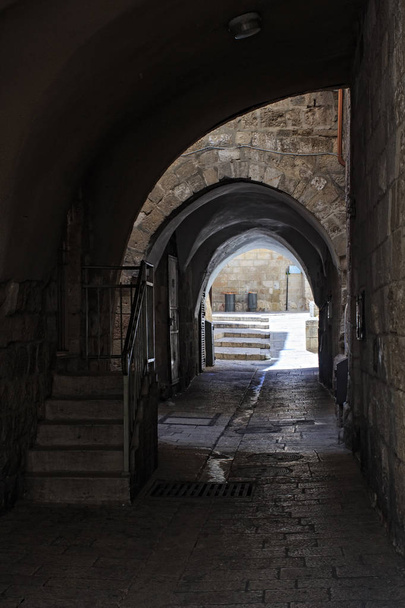 Ancient Alley in Old City - Photo, Image