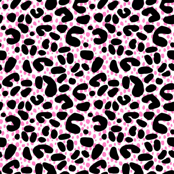  Polka Dot Pattern.Pennellate di inchiostro tessile texture in doodle g
 - Vettoriali, immagini
