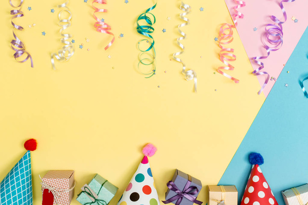 Party theme on a bright background - Photo, image