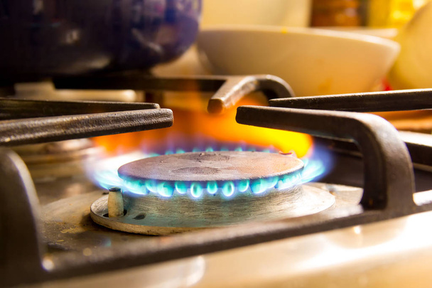 burner stove flame - Photo, Image
