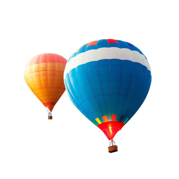 montgolfière volant dans le ciel - Photo, image