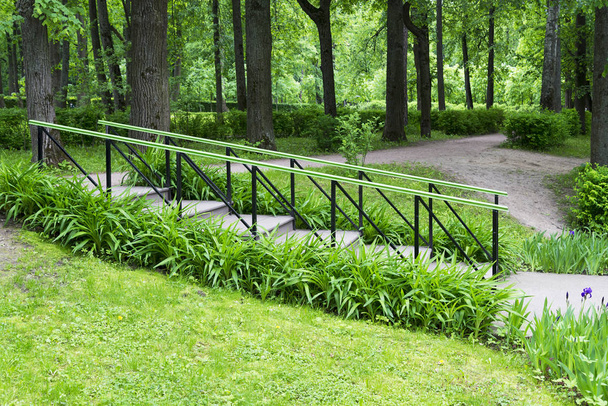 A set of stairs in the Park. - Photo, Image