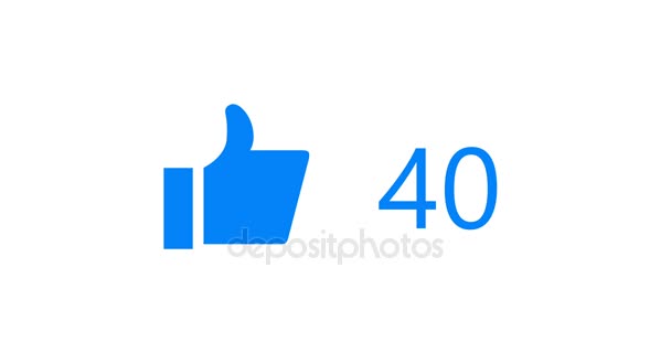animation thumb up technology icon on white. 4K video. Animation with alpha matte. - Footage, Video