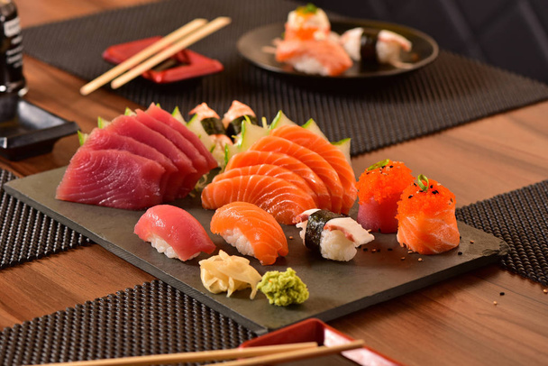 Japoński żywności tabeli - Zdjęcie, obraz