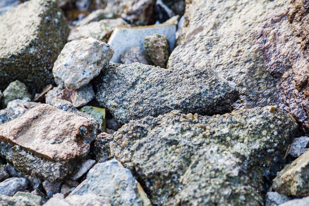 Rock texture in close up for background - Foto, imagen