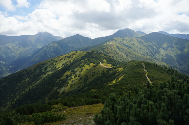 Beautiful green mountains - Photo, Image