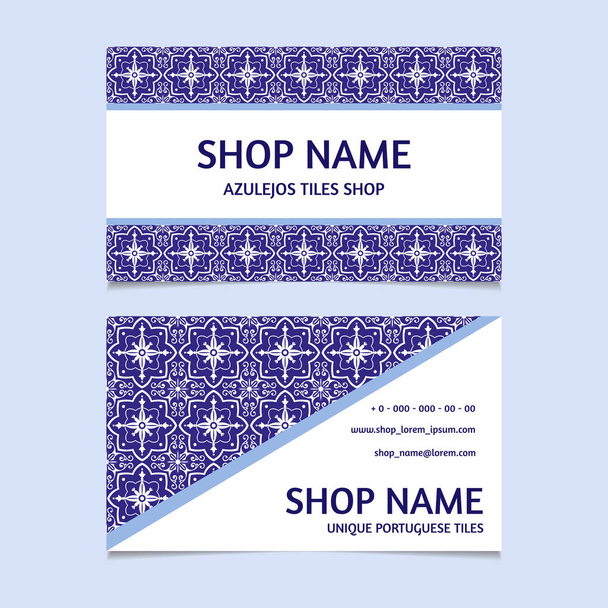 Tiles shop identity template design - Vektor, kép